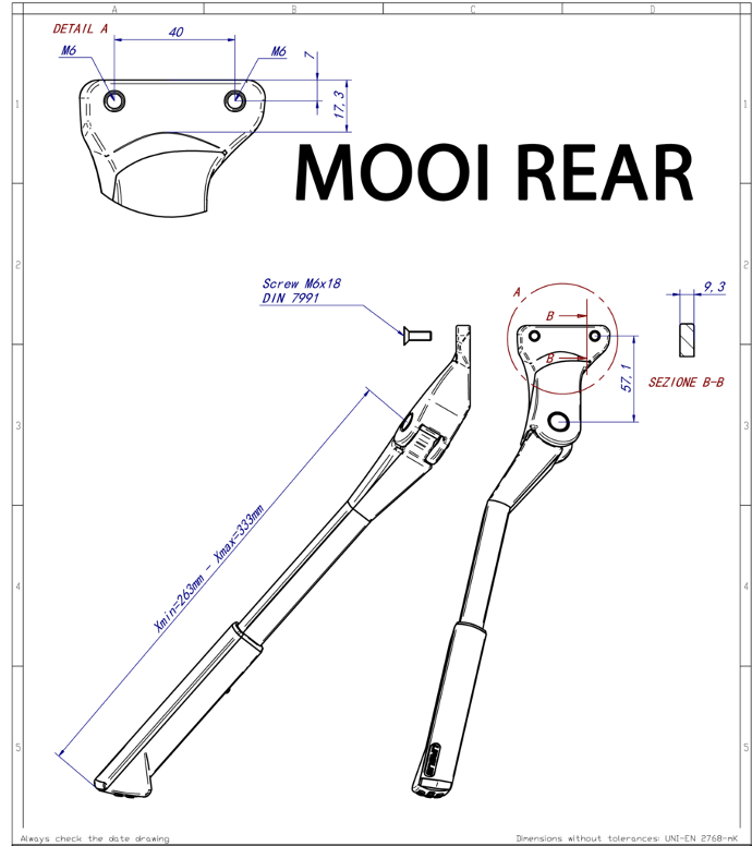 Etna Kickstand - Legend eBikes