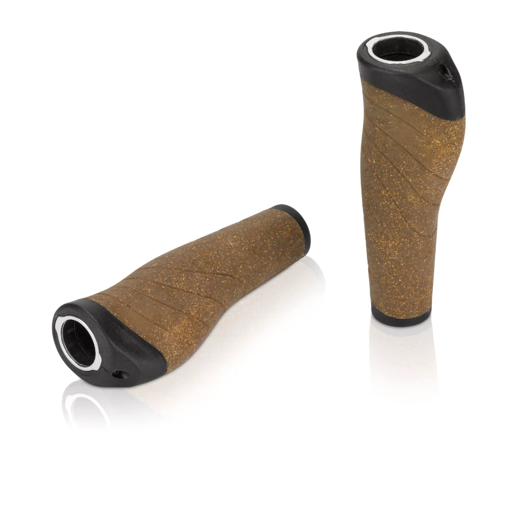 XLC Cork Grips GR-S32 - Empunhaduras de cortiça para guidão, 135 mm / 92 mm